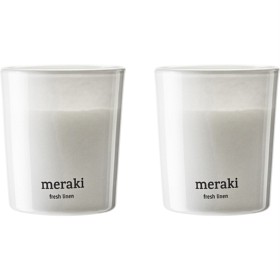 Bild på Meraki Doftljus Fresh Linen 2 x 60 g