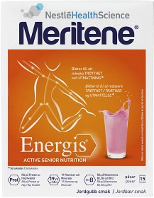 Bild på Meritene Energis Jordgubb 15 påsar