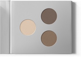Bild på Miild Natural Mineral Eyeshadow & Eyebrow Kit 02 Dark Stone