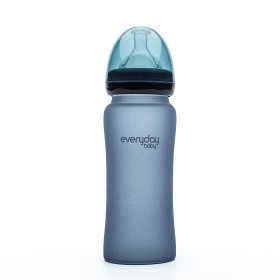 Bild på Everyday Baby Nappflaska Glas 300ml (Blåbär)