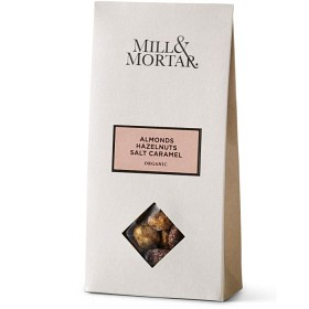 Bild på Mill & Mortar Mandlar & Hasselnötter Saltkaramell 100g