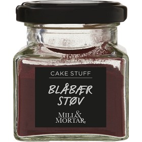 Bild på Mill & Mortar Blåbärspulver 40g