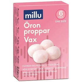 Bild på Millu Öronproppar Vax 6 par