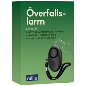 Bild på Millu Överfallslarm svart