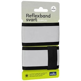 Bild på Millu Reflexband Svart