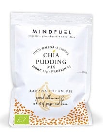 Bild på Mindfuel Chia Pudding Banana Cream Pie