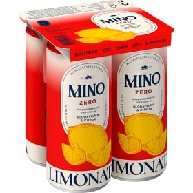 Bild på Mino Limonata Zero Blodapelsin & Citron 4 x 33 cl