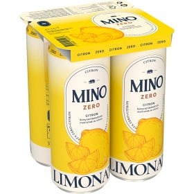 Bild på Mino Limonata Zero Citron 4 x 33 cl