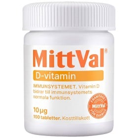 Bild på MittVal D-vitamin 100 tabletter
