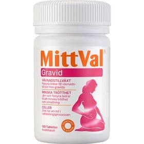 Bild på MittVal Gravid 100 tabletter