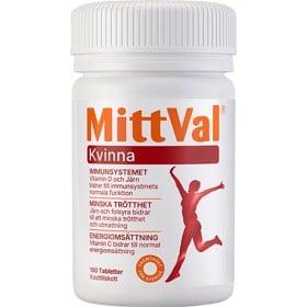 Bild på MittVal Kvinna 100 tabletter