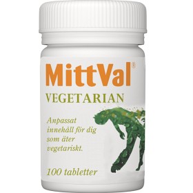 Bild på MittVal Vegetarian 100 tabletter
