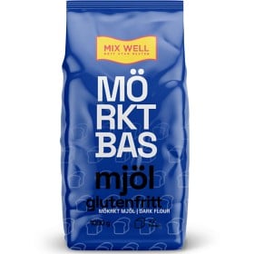Bild på MixWell Mörkt basmjöl glutenfritt 1000 g