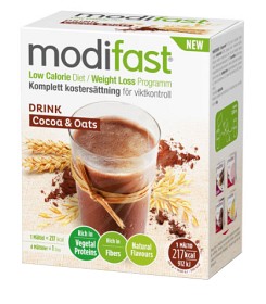 Bild på Modifast Drink Cocoa & Oats 4 x 55 g