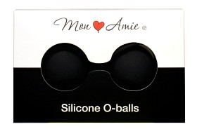 Bild på Mon Amie Silicone O-balls knipkulor svart