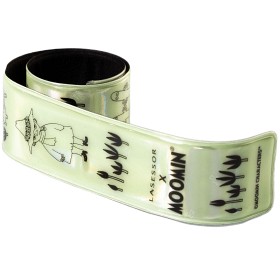 Bild på Moomin Glow In The Dark slapwrap reflexband Green