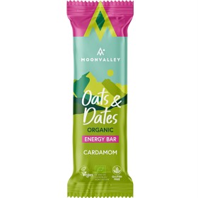 Bild på Moonvalley Vegan Energy Bar Oats & Dates - Cardamom 50 g