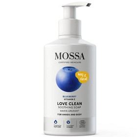 Bild på Mossa Love Clean Soothing Soap Hands & Body 300 ml