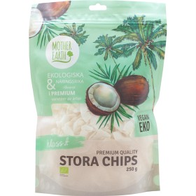 Bild på Mother Earth Kokoschips Premium EKO 250 g