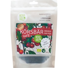 Bild på Mother Earth Körsbär Sura RAW & EKO 125 g