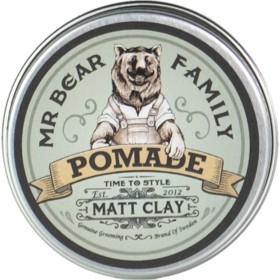 Bild på Mr Bear Family Pomade Matt Clay Travel Size 30 ml