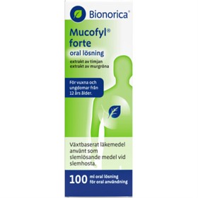 Bild på Mucofyl forte, oral lösning 1 x 100 ml