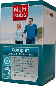 Bild på Multi-tabs Complet multivitamin 90 kapslar