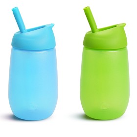 Bild på Munchkin Simple Clean Straw Cup 300 ml Blue/Green +12 M