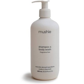 Bild på Mushie Baby Shampoo & Body Wash Fragrance Free 400 ml
