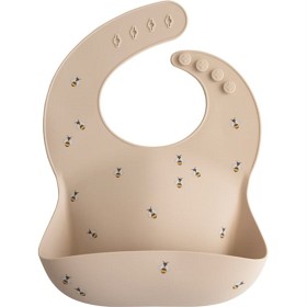 Bild på Mushie Haklapp Silikon, Bees