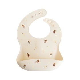 Bild på Mushie Haklapp Silikon (Fairy Mice)