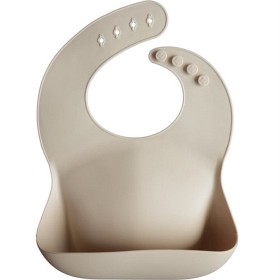 Bild på Mushie Haklapp Silikon, Shifting Sand