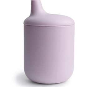 Bild på Mushie Pipmugg Silikon, Soft Lilac