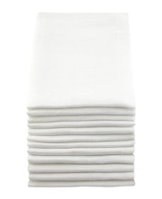 Bild på MuslinZ Muslinfiltar 12-pack (Vit)