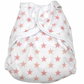 Bild på MuslinZ Tygblöja Pink Stars