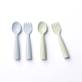 Bild på Miniware My First Cutlery barnbestick Aqua/Keylime