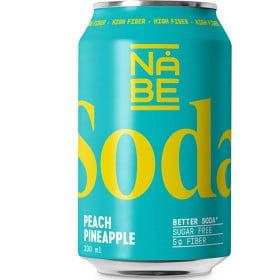 Bild på NÅBE Soda Peach Pineapple 330 ml