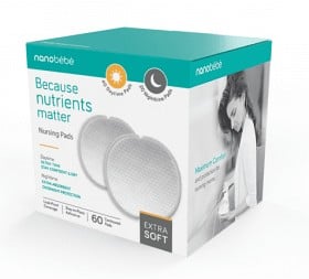 Bild på Nanobébé Day & Night Nursing Pads 60 st