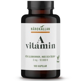 Bild på Närokällan A-vitamin 100 kapslar