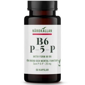 Bild på Närokällan B6 P5P 25 mg 60 kapslar