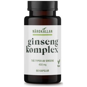 Bild på Närokällan Ginseng Komplex 60 kapslar