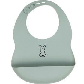 Bild på Nattou Soft Silicone Haklapp Sage Green