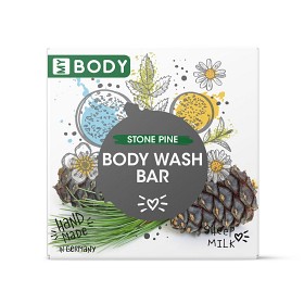 Bild på Natural by Accentra Body Wash Bar Stone Pine 60 g
