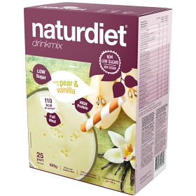 Bild på Naturdiet DrinkMix Pear & Vanilla 25 st