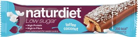 Bild på Naturdiet Low Sugar Mealbar Toffee Coconut 58 g