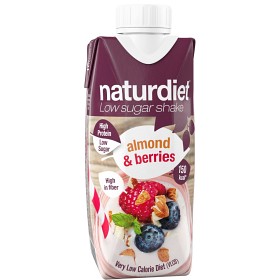 Bild på Naturdiet Shake Berries & Almond 330 ml