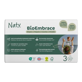 Bild på Naty Blöjor BioEmbrace storlek 3, 50 st