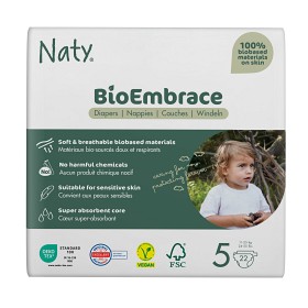Bild på Naty Blöjor BioEmbrace storlek 5, 22 st
