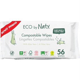 Bild på Naty Sensitive Wipes with Aloe Vera 56 st