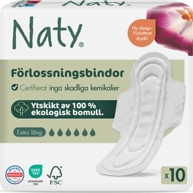 Bild på Naty Förlossningsbindor 10 st